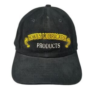 Falcon Baseball Cap Black One Size Slideback Howes Lubricator Products Hat
